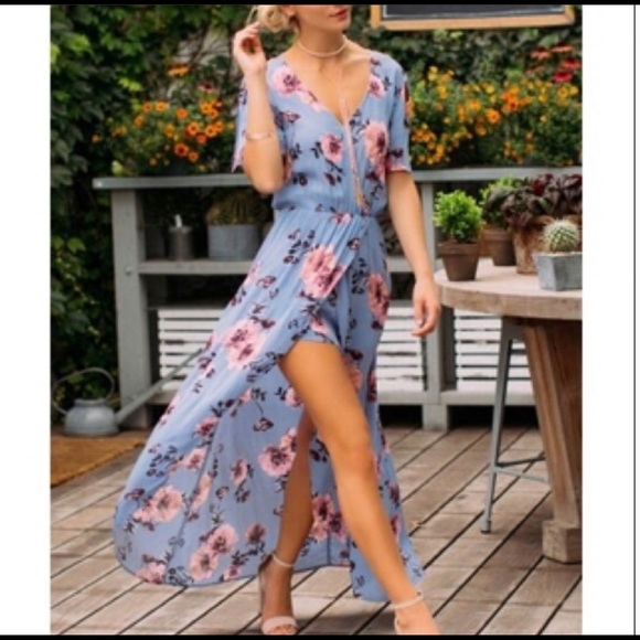 Floral dress romper - Picture 5 of 5